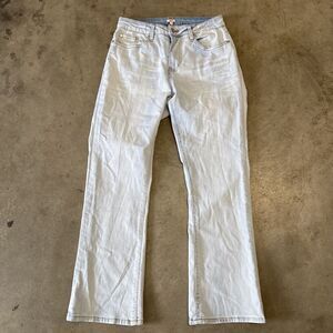 Reba Womans 6 Light wash Blue Jeans Bootcut Western Country‎ Stretch Slimming